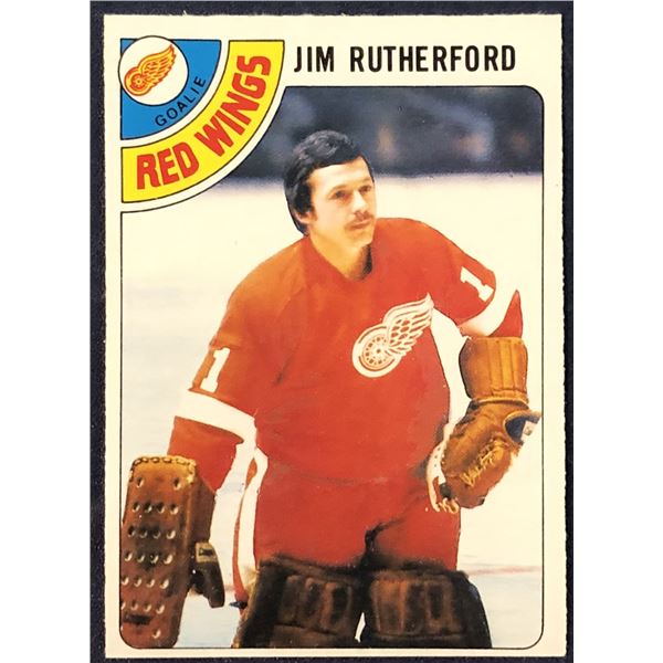 1978-79 O-PEE-CHEE NHL JIM RUTHERFORD