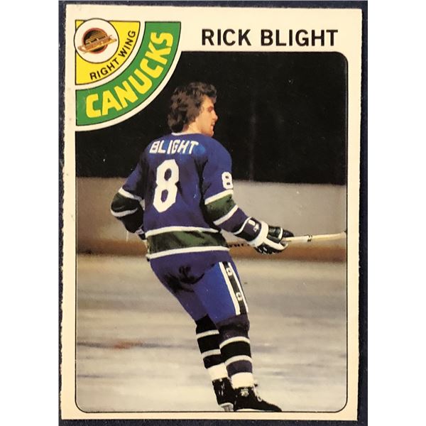 1978-79 O-PEE-CHEE NHL RICK BLIGHT