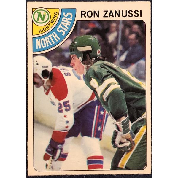 1978-79 O-PEE-CHEE NHL RON ZANUSSI ROOKIE CARD