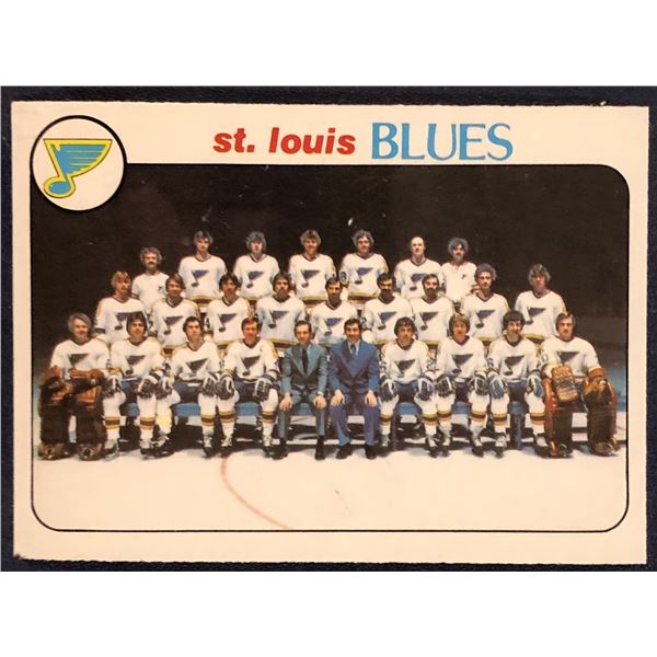 1978-79 O-PEE-CHEE NHL ST. LOUIS BLUES