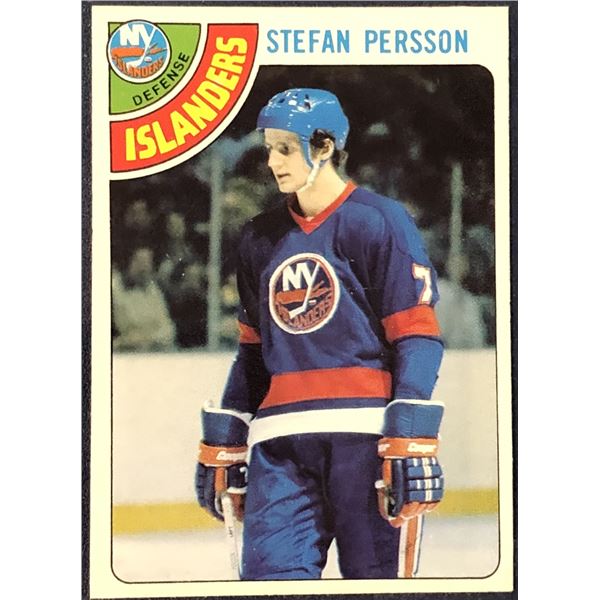 1978-79 O-PEE-CHEE NHL STEFAN PERSSON ROOKIE CARD