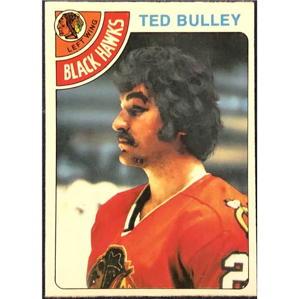 1978-79 O-PEE-CHEE NHL TED BULLEY ROOKIE CARD