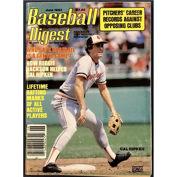 1983 JUNE BASEBALL DIGEST - CAL RIPKEN JR. (HOF)