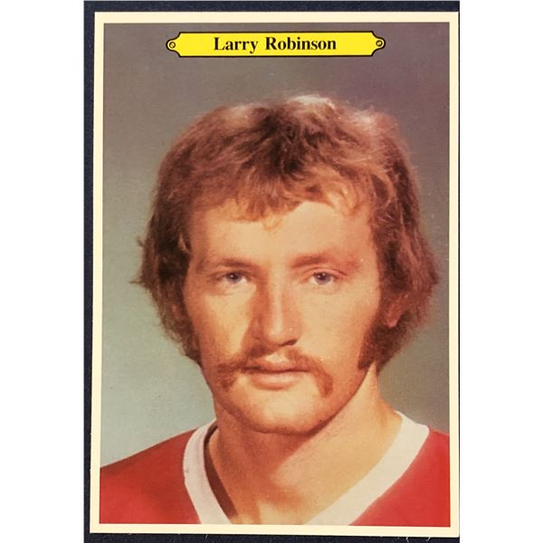 1980-81 O-PEE-CHEE NHL SUPER GLOSSY LARRY ROBINSON (HOF)