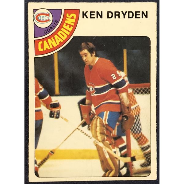 1978-79 O-PEE-CHEE NHL KEN DRYDEN (HOF)