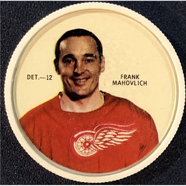 1968-69 SHIRRIFF NHL COIN - FRANK MAHOVLICH (HOF)