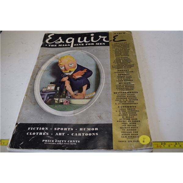 1935 Esquire Men’s Magazine