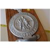 Image 2 : Mounted Antique Cast Iron Stove Trivets