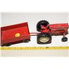 Image 1 : Diecast International Toy Tractor & Farm Wagon