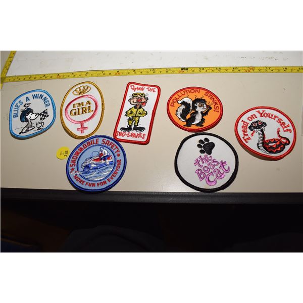 1970s NOS Snowmobile Crests
