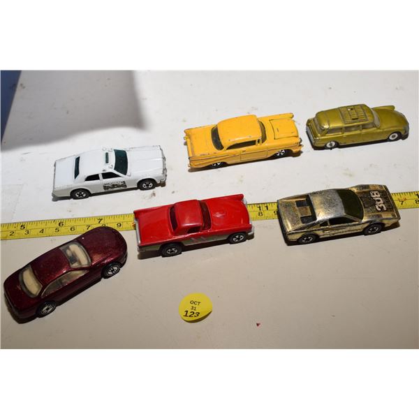 Vintage Diecast Toy Car Lot - HotWheels, etc.