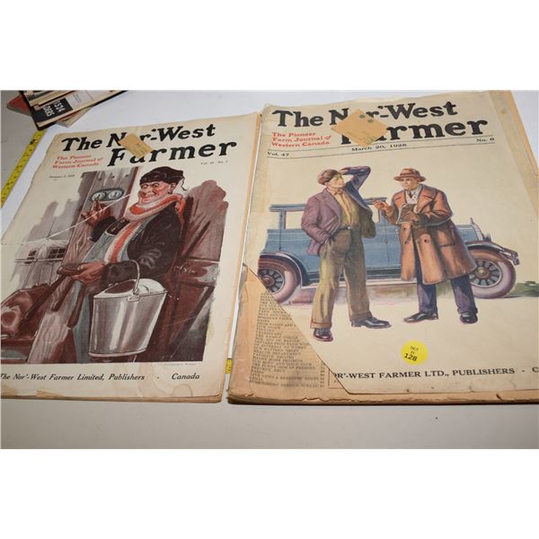 1928 & 1929 Nor-West Farmer Magazines – As Shown