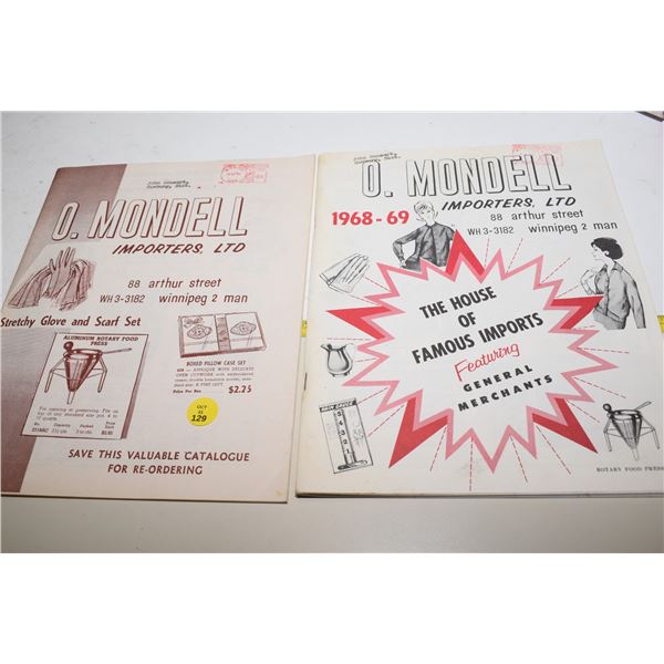 1960’s Vintage Wholesale Importers Catalogues – Winnipeg