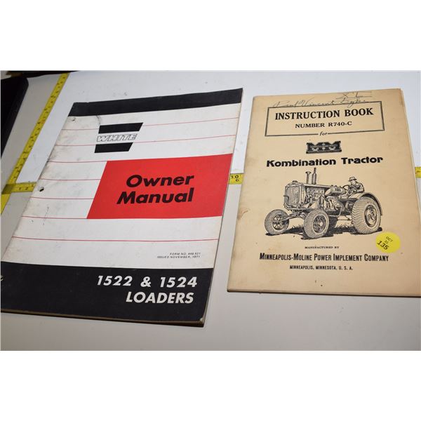 Minneapolis-Moline & White Tractor Manuals
