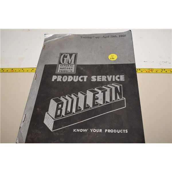1950 GM Product Booklet