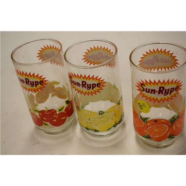 Vintage Sun-Rype Glasses
