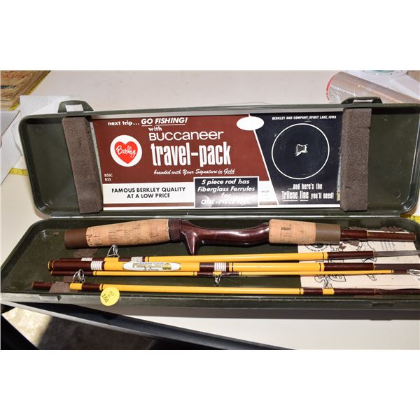Berkley Travel Fishing Rod in Case