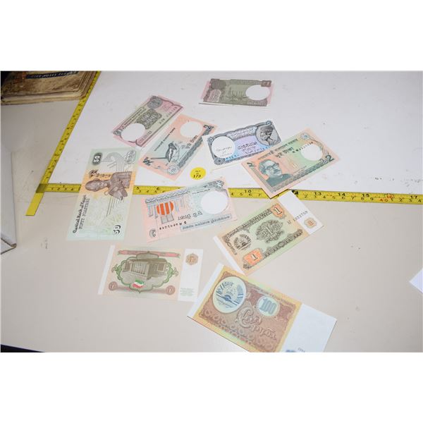 Assorted Foreign Banknotes