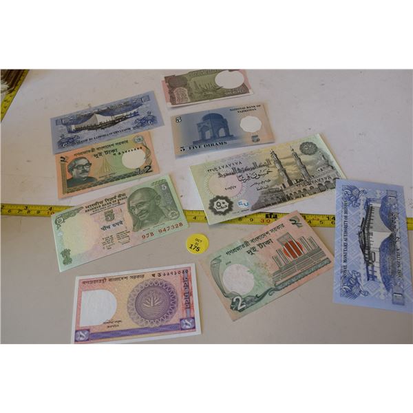Assorted Foreign Banknotes