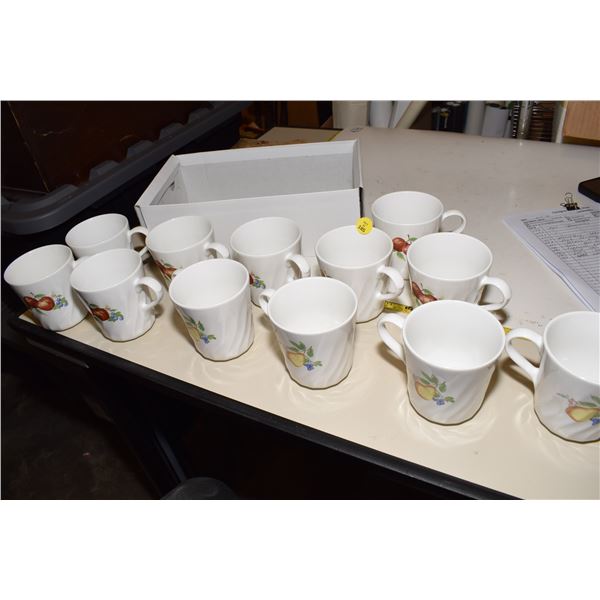 NOS Corelle Coordinates Coffee Cups