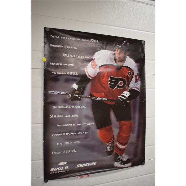 Bauer Skates Eric Lindros Poster