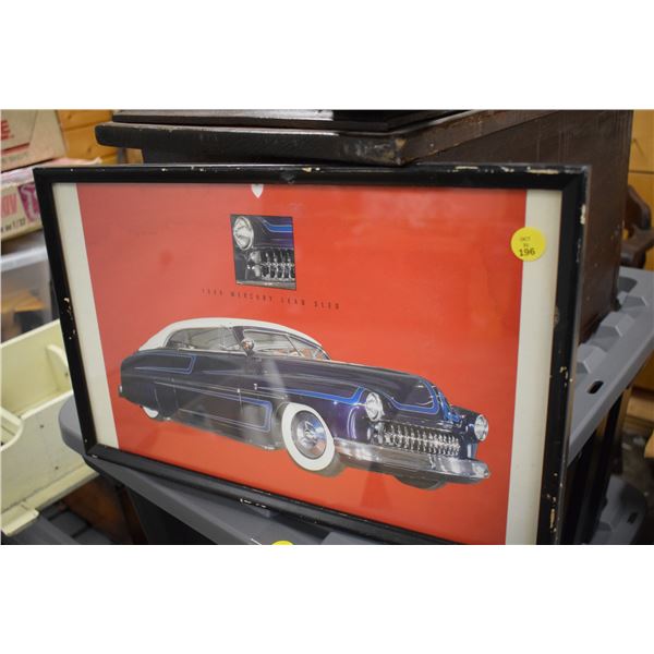 1949 Mercury Car Framed Picture
