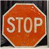 Image 1 : Large Metal “Stop” Sign