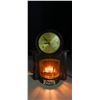 Image 2 : Master Crafters Fireplace Novelty Clock (Runs & Works, needs Oiling)