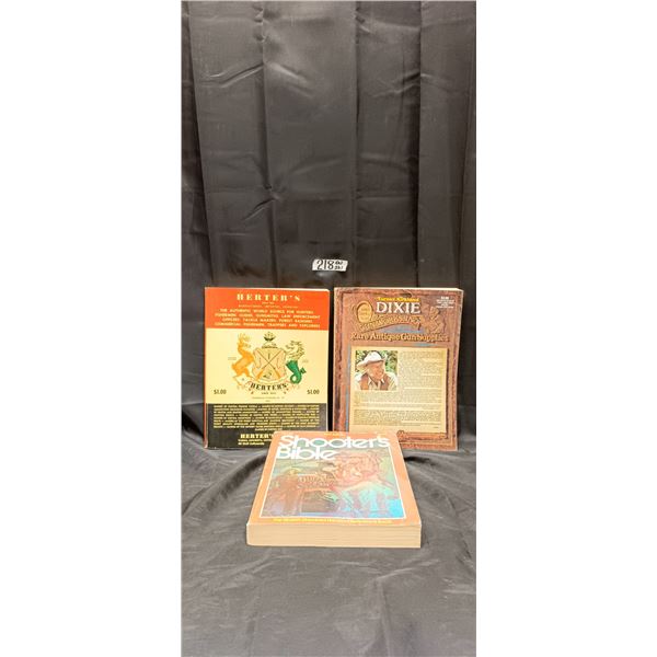 (3) Vintage Gun Catalogues – Herter’s, Dixie, etc.