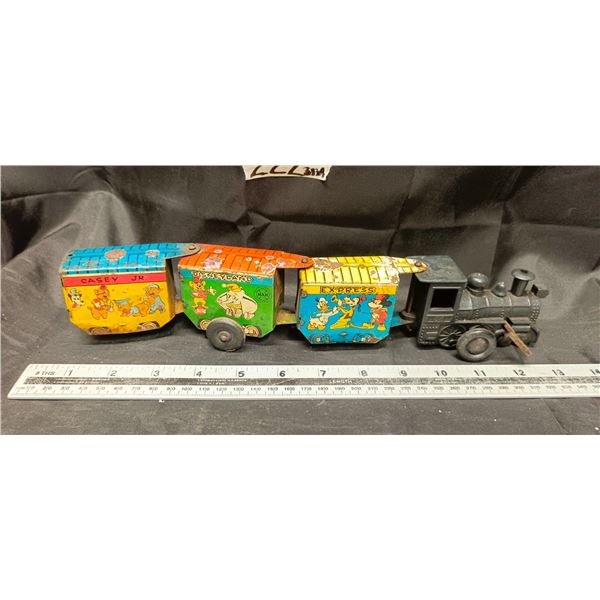 Marx Casey Jr. Disneyland Express Tin Litho Wind-Up Train