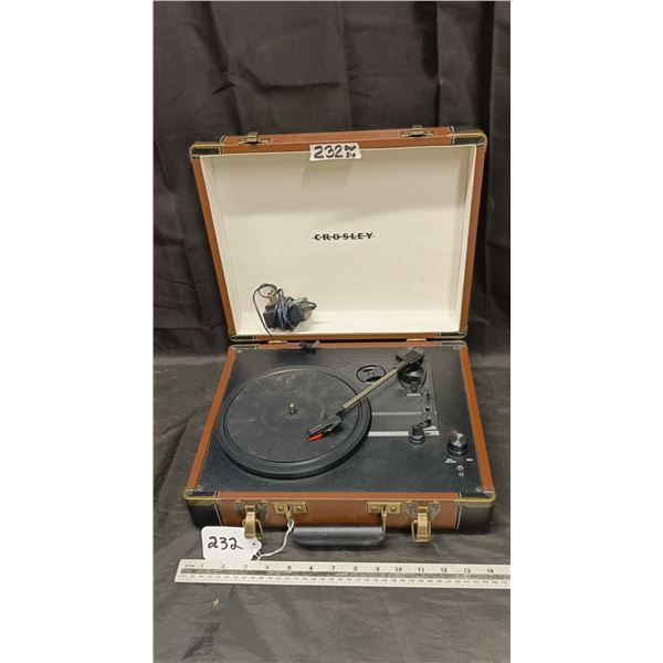 Crosley Vinyl Record Player 33-45-78 (Good Working Condition)