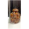 Image 4 : Arts & Crafts Ceramic Swag Lamp