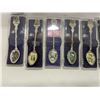 Image 5 : Collector Spoon Lot - (10) Pewter & (9) Silver Plate