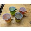 Image 1 : (4) Vintage Fire King Coffee Mugs