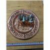 Image 1 : Copper Plate & (2) Copper Mugs