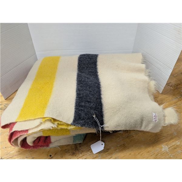 Hudson Bay Style Wool Blanket