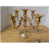 Image 1 : Brass Coloured Candle Holder