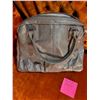 Image 3 : New grey purse, with snake-like texture.