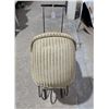 Image 5 : Antique Wicker Doll Stroller w/ Doll
