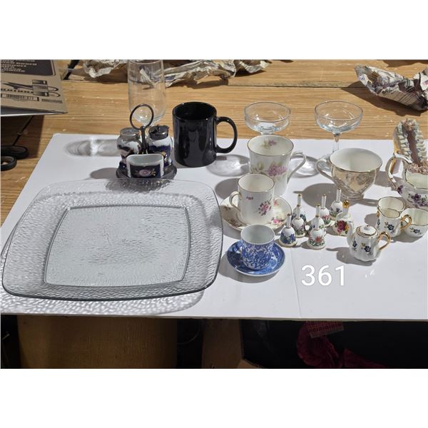 Assorted Glassware & Chinaware Lot