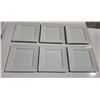 Image 2 : (12) Square Plates