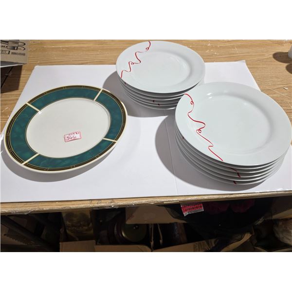 Lot of Assorted Plates