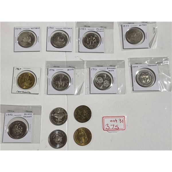 lot of tokens and trade dollars
