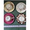 Image 3 : (4) Assorted China Cup & Saucer Sets