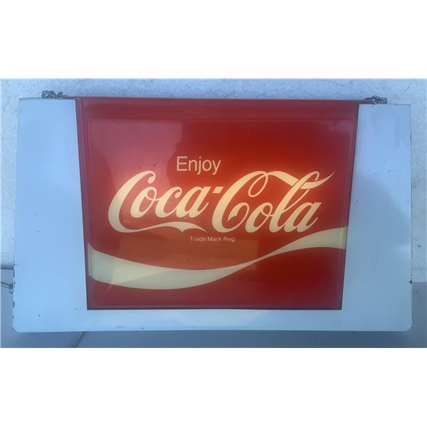 Working Coca Cola lamp