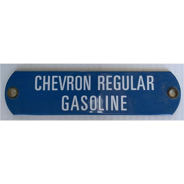 Chevron Eegular Gasoline Tag