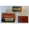 Image 1 : Chryco Oil Change Tag and CIL Blasting Cap Box and case Parts Box