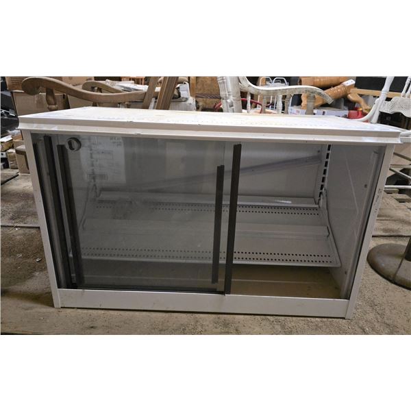 White and Glass Display Case 36x23x16