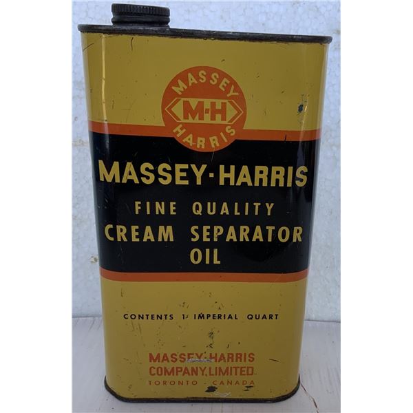 Massey Harris Cream Separator Oil One Imperial Quart
