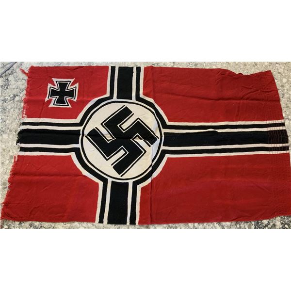 WWII Nazi Flag brought home by Canadian Prisoner of War
